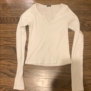 Brandy Melville White Long Sleeve